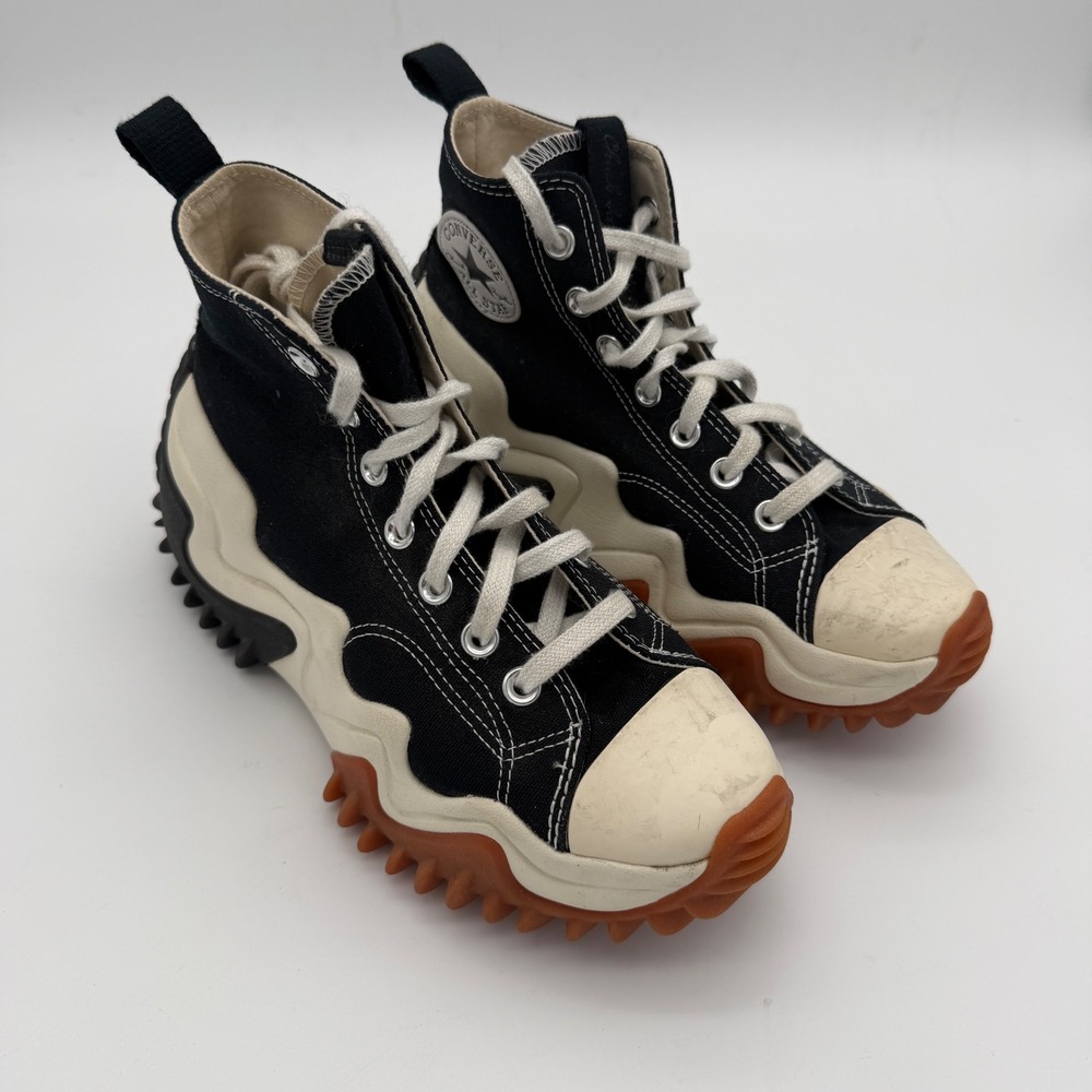 Converse Run Star Motion High Top Black White Gum 171545C Mens 6 Womens 7.5